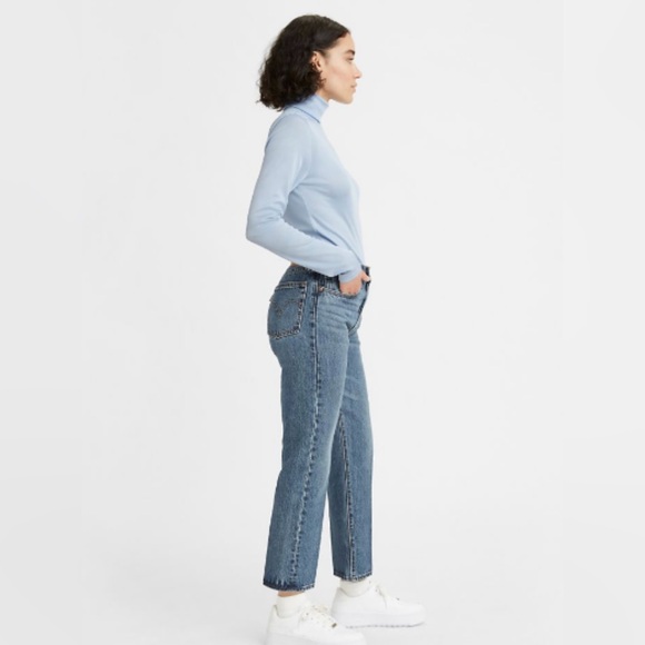 NWT 501 Original Cropped Women’s Jeans 28 x 28” - Picture 3 of 8